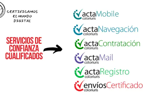 Certificamos servicios de confianza cualificados para el mundo digital, ofreciendo soluciones como actaMobile, actaNavegación, actaContratación, actaMail, actaRegistro y envíosCertificados.